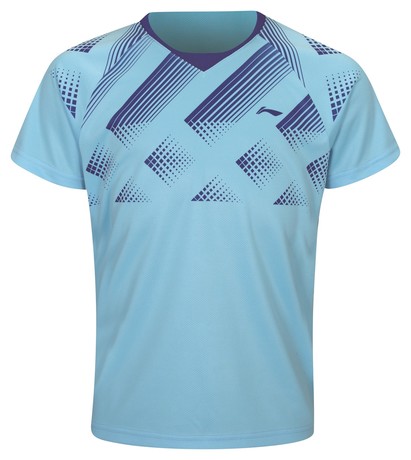 Kinder Sparset Shirt und Short Team Line blau/blau - AATS100-2 160