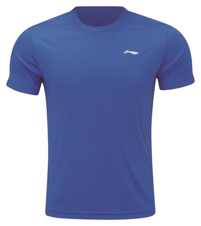 Herren Sport-Shirt Team-Line Kristallblau - AHSR791-3 L = M EU