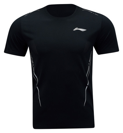 Tischtennis Performance Shirt schwarz - ATSR019-1 L = M EU